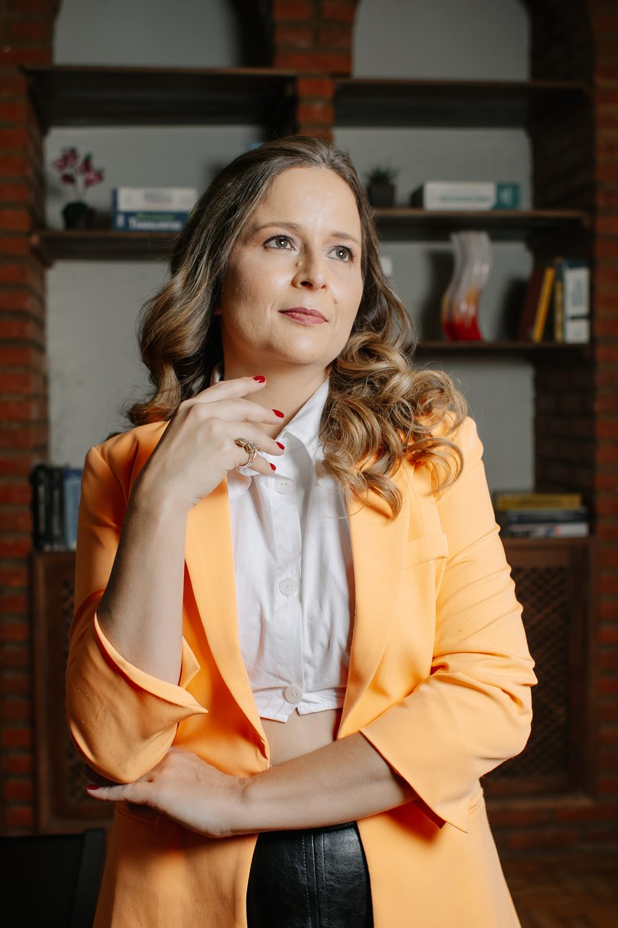 Dra. Cássia Valadares no escritório 4